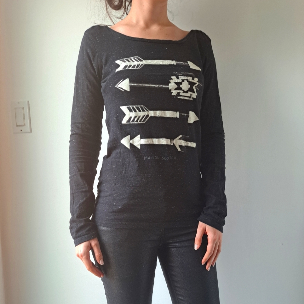 Long sleeve Scotch & Soda T-shirt